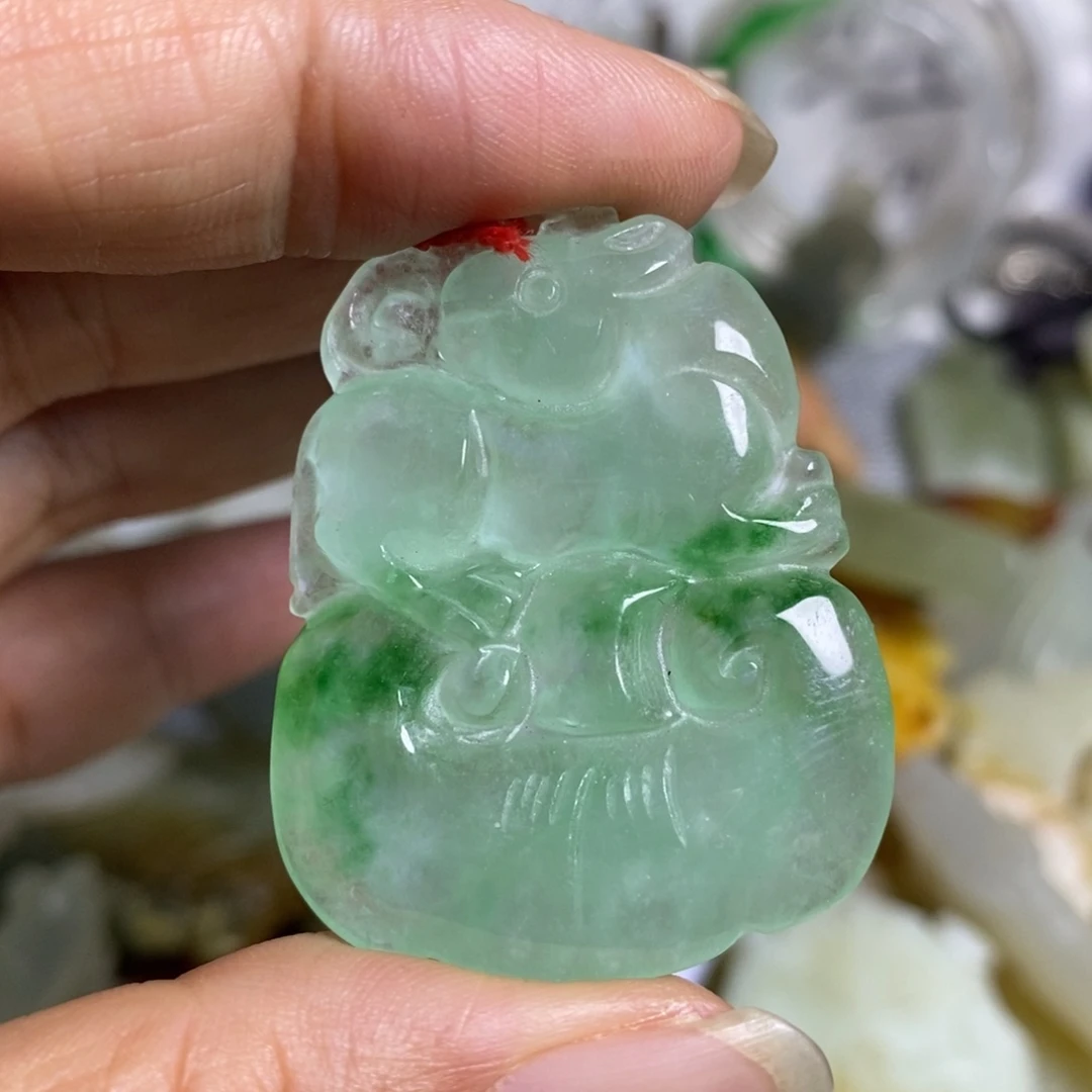 滴血莲花菩提吊坠