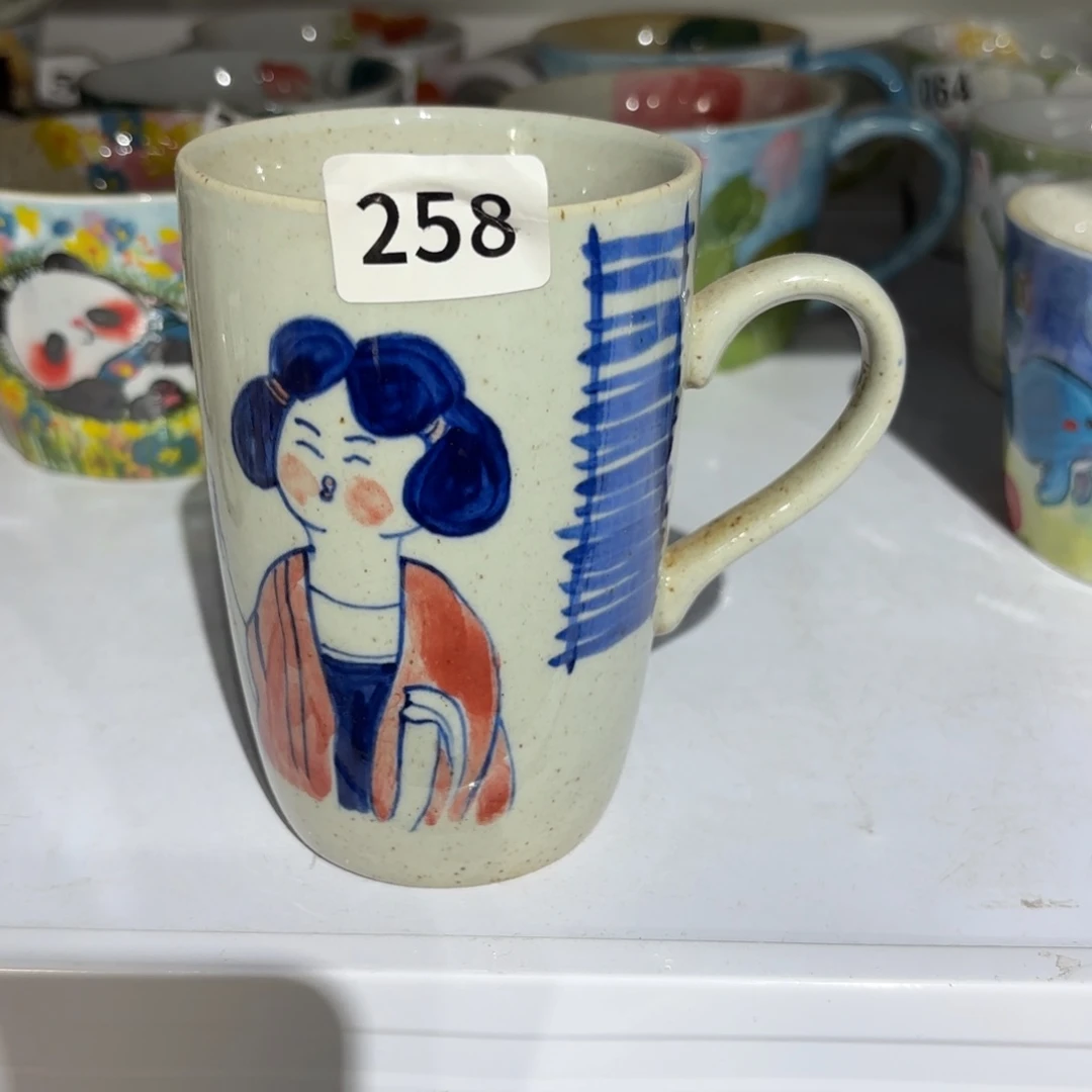 瓷片景德镇手绘高温釉下彩陶瓷茶具