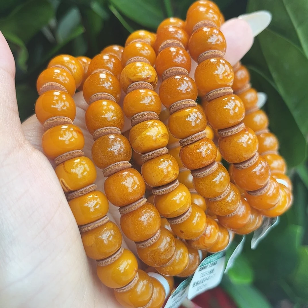 未镶嵌琥珀手链11 m多样性发其一