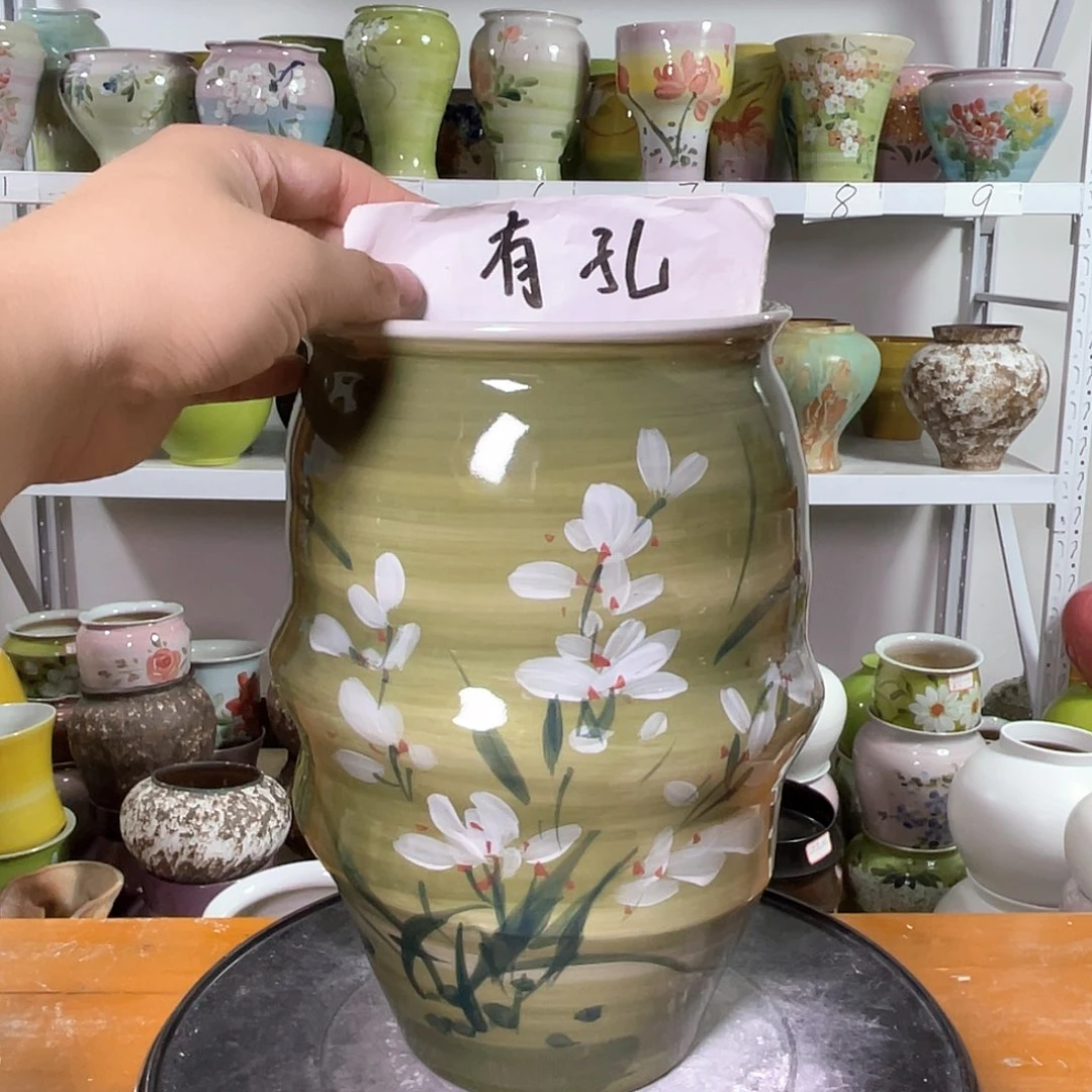 景德镇陶瓷花盆花器123