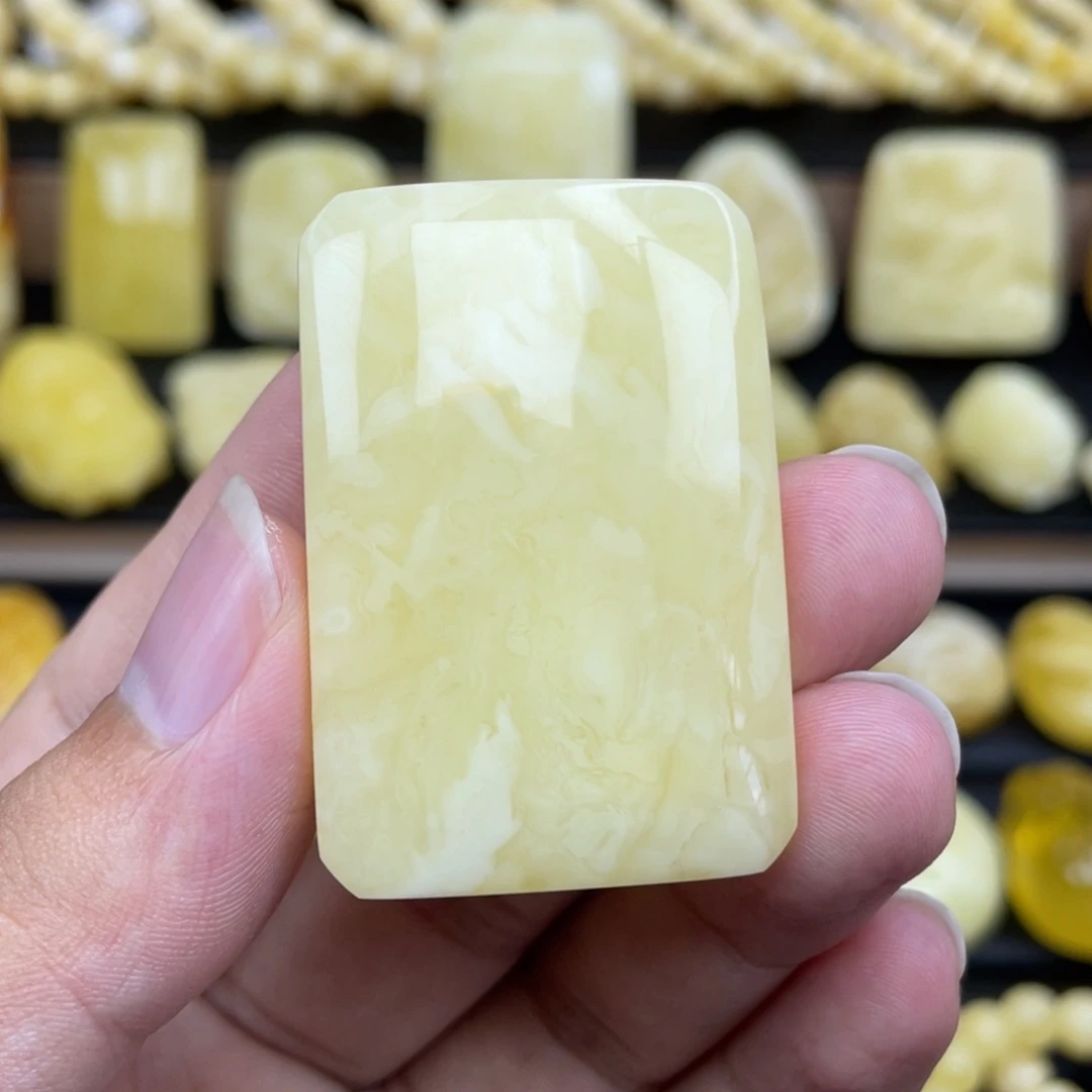 裸石琥珀未镶嵌琥珀蜜蜡