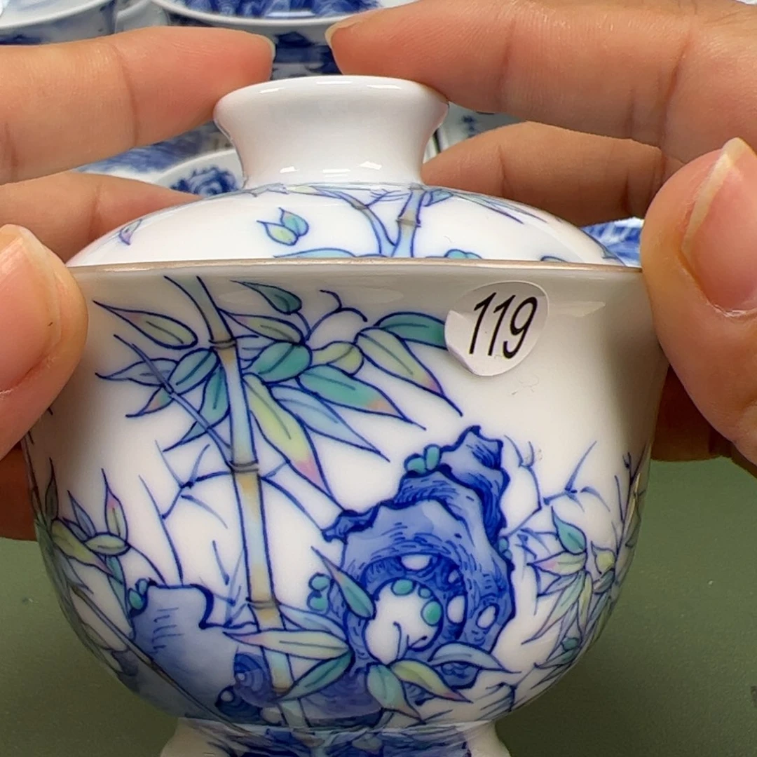 景德镇纯手绘茶具119