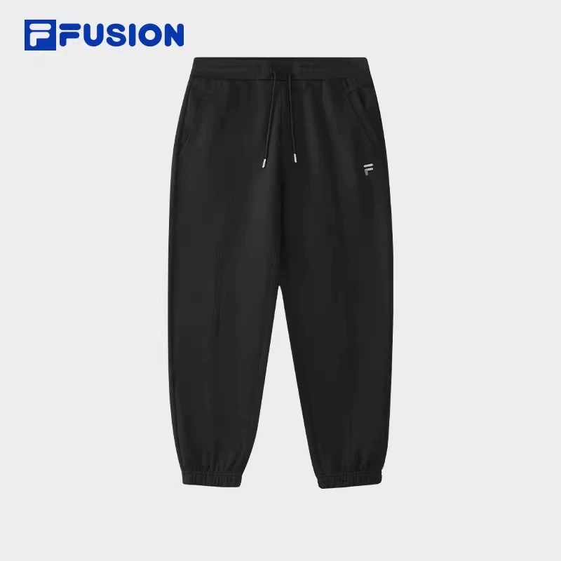 FILA FUSION针织长裤男25春季新款时尚宽松收口休闲裤T11M515603F