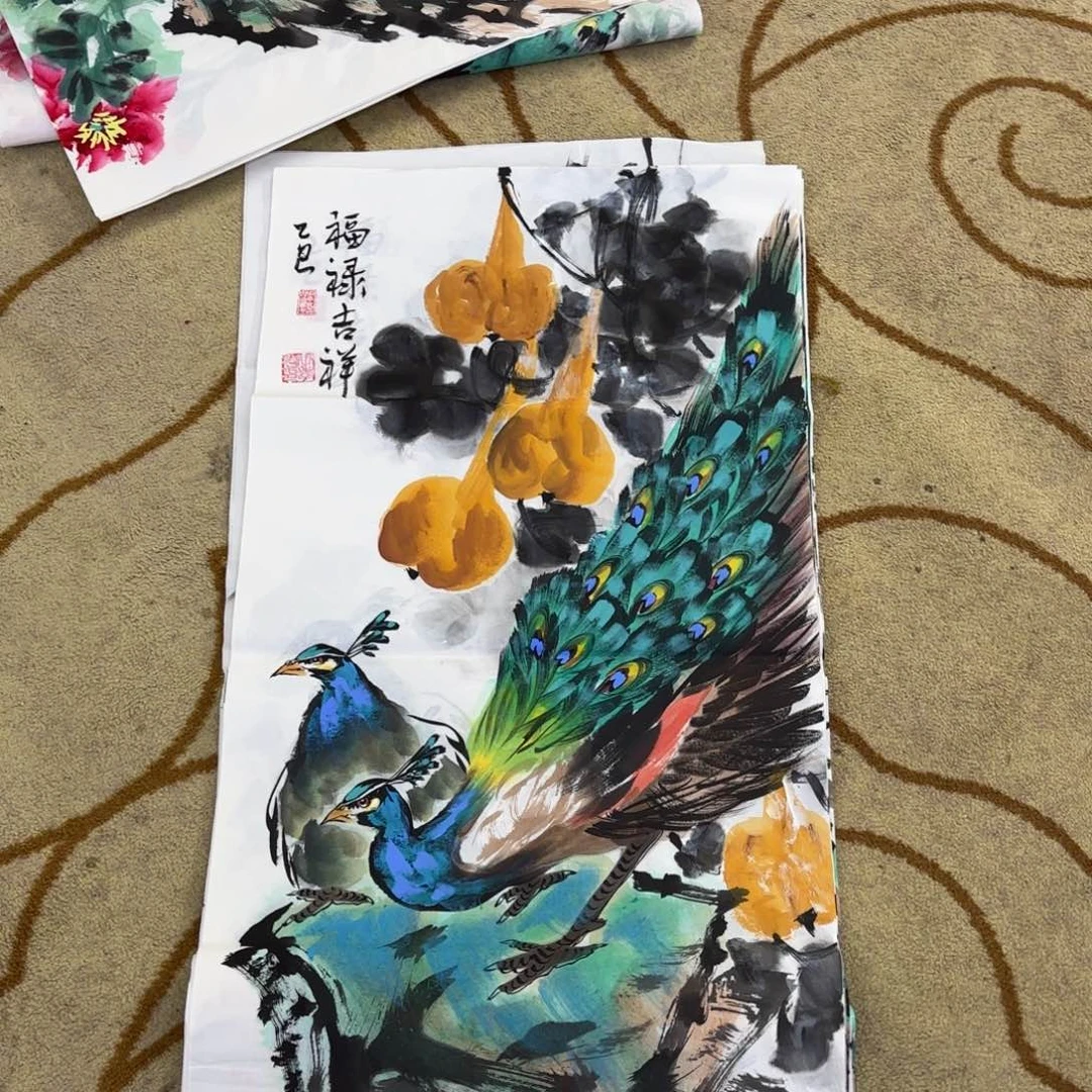 国画王孝华李欣主播