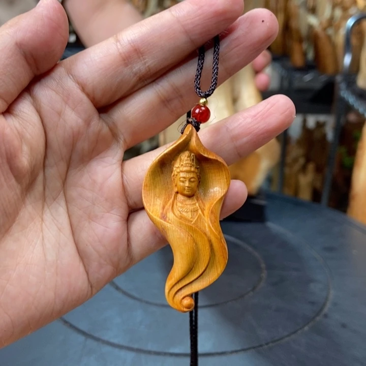 柏木（崖柏）手把件