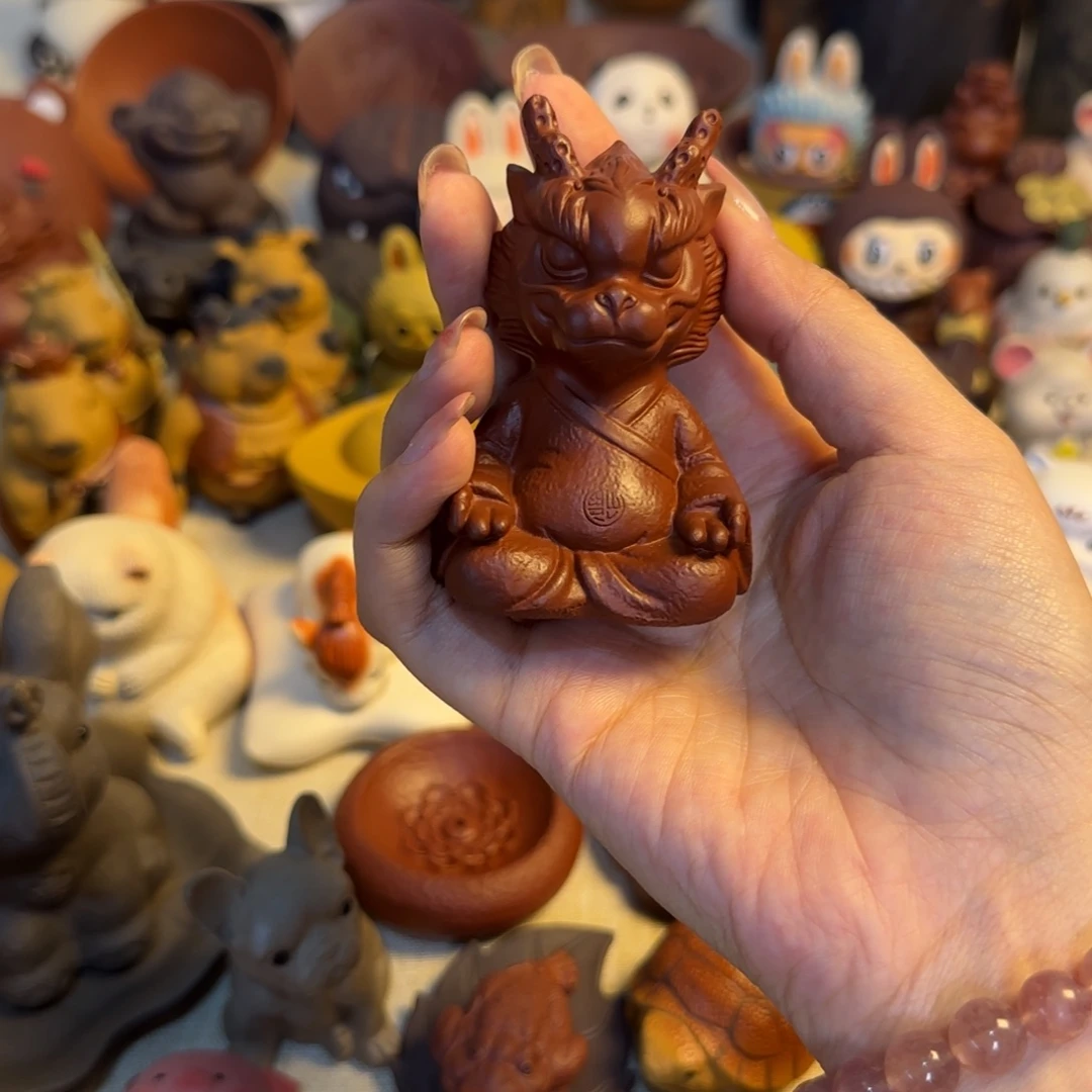 翱***鹰紫砂茶宠紫砂制作工艺流程