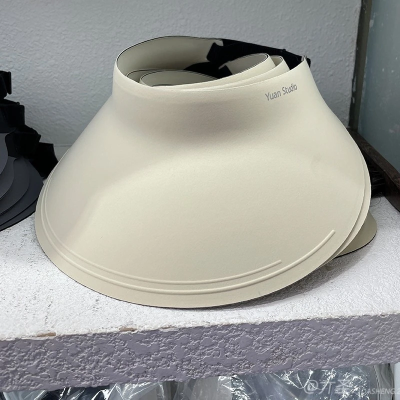 2025清凉防晒帽子女夏季出游大头围遮阳帽成人可折叠防紫外线空顶