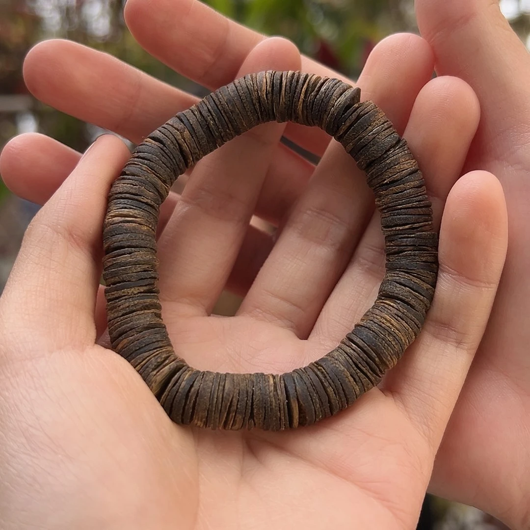 沉香手串沉水原母树张勺子多样性发货一条14克➕卡1.0