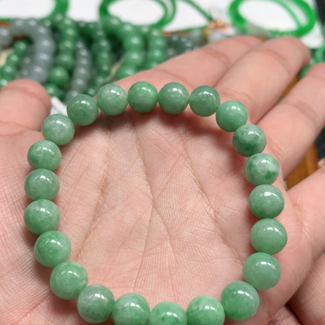 未镶嵌手链翡翠翡翠