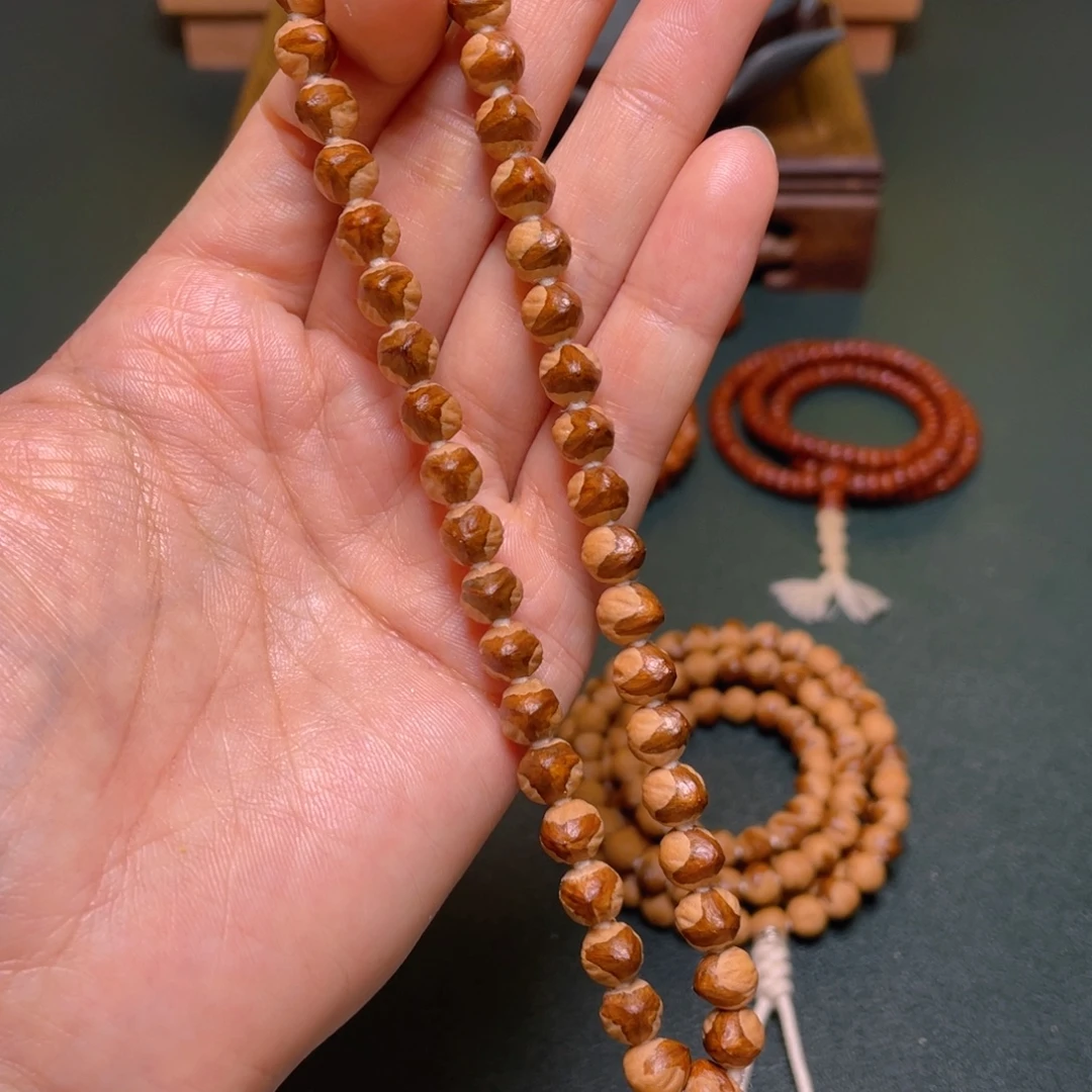 吊坠柏香籽/百香籽三菱手持