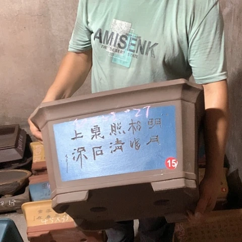 花盆紫砂手工艺品