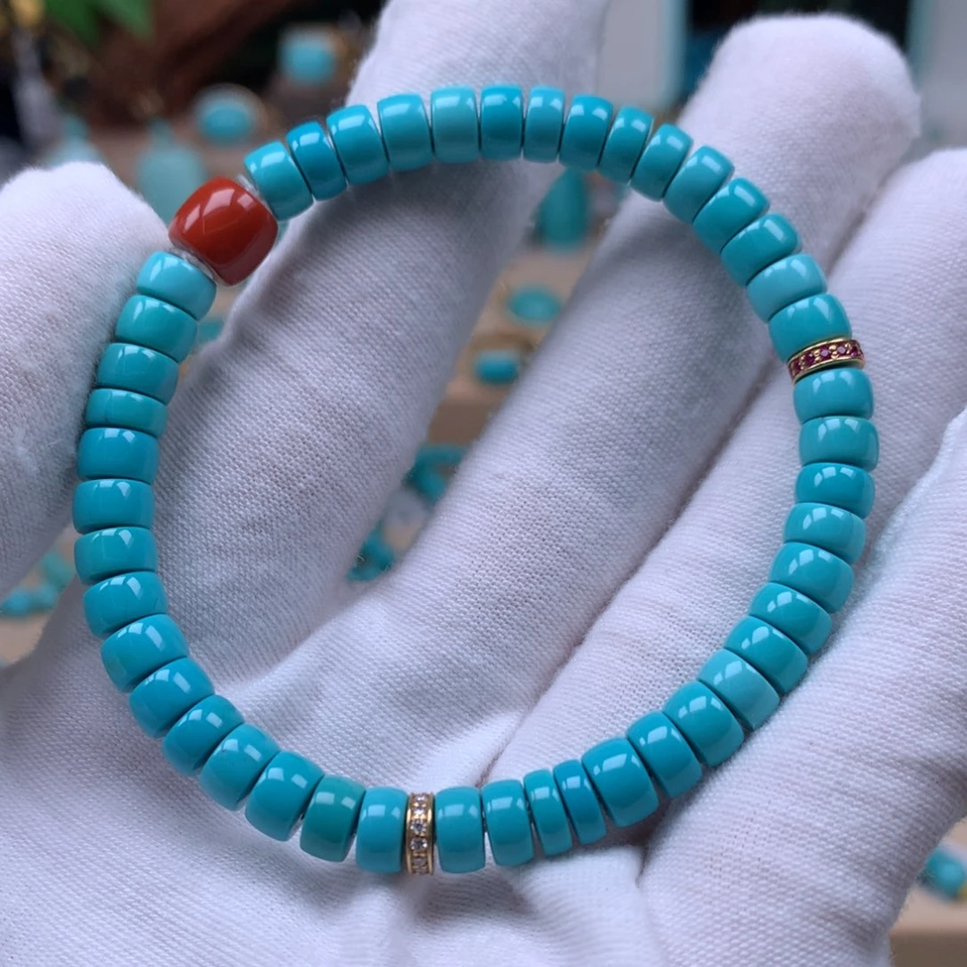 绿松石精品配饰未镶嵌