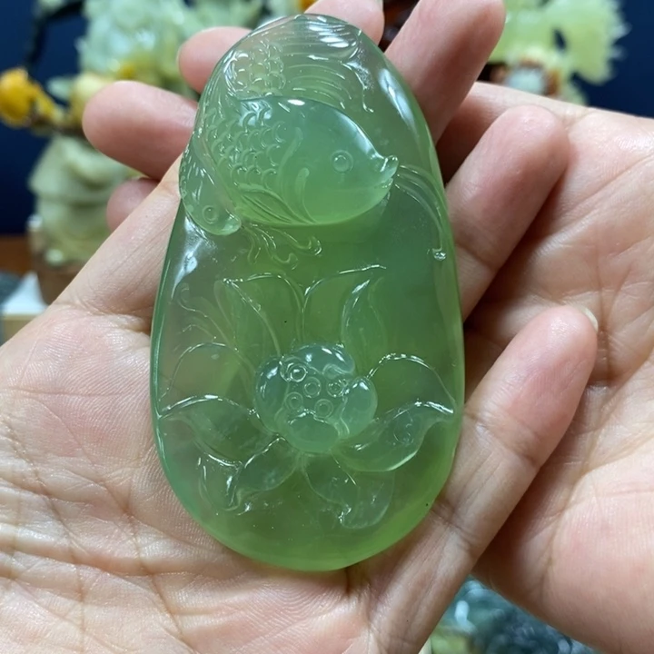 未镶嵌蛇纹石玉珠宝奇石葉**ᰔ