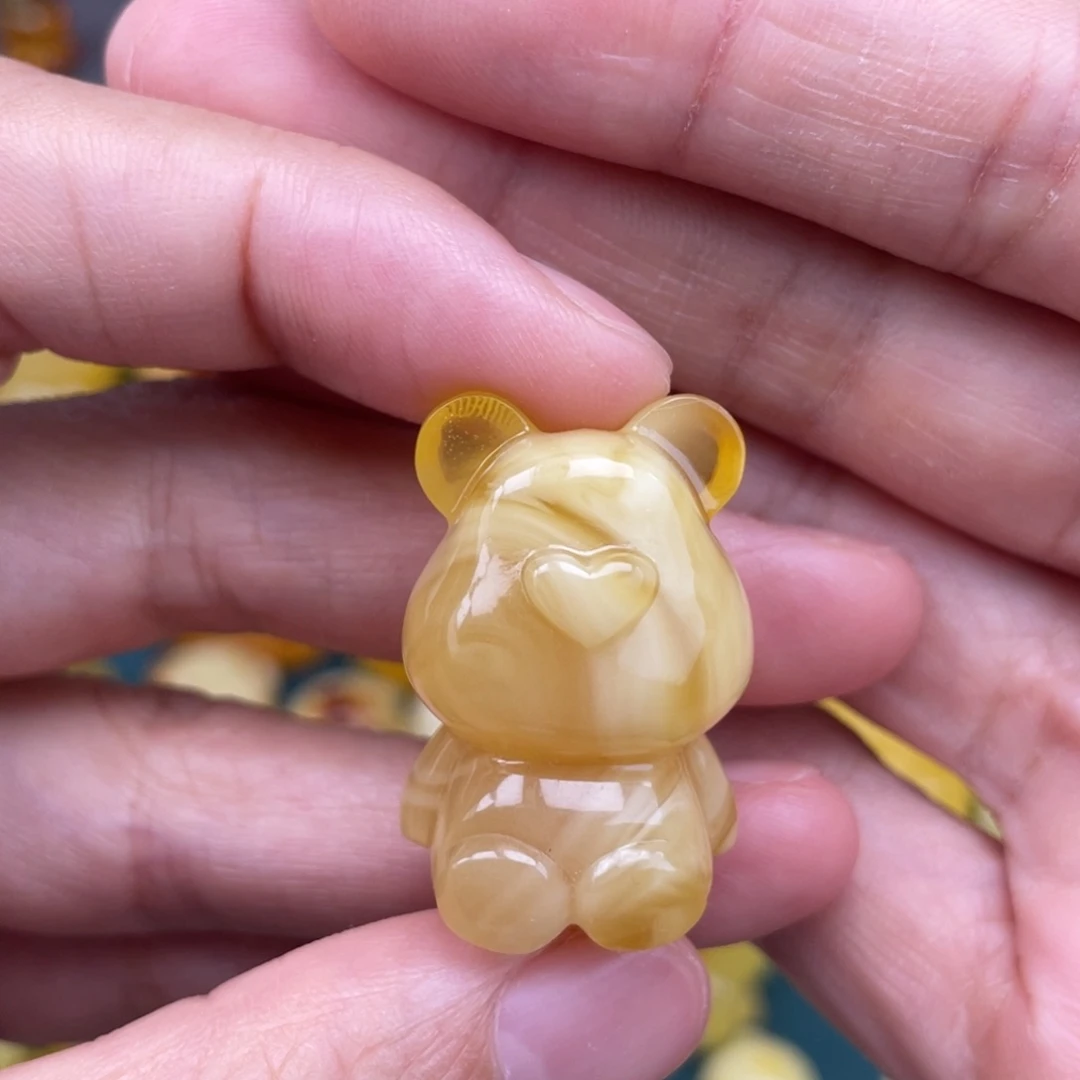 裸石琥珀未镶嵌蜜蜡