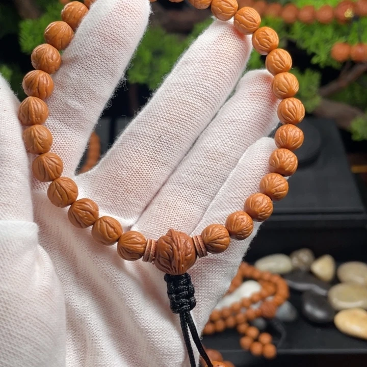 笑***笑吊坠桃核精品手持