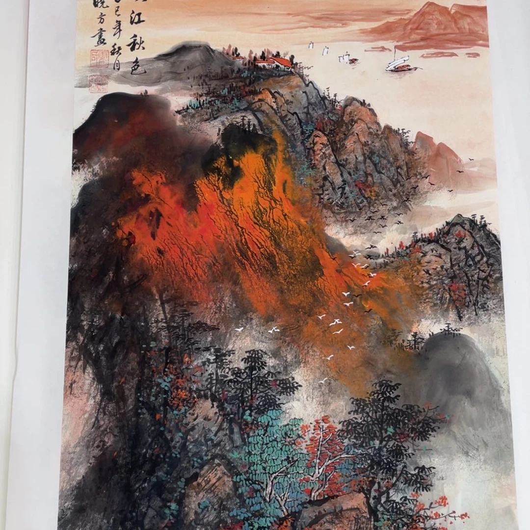 国画霍晓方老师作品欣赏