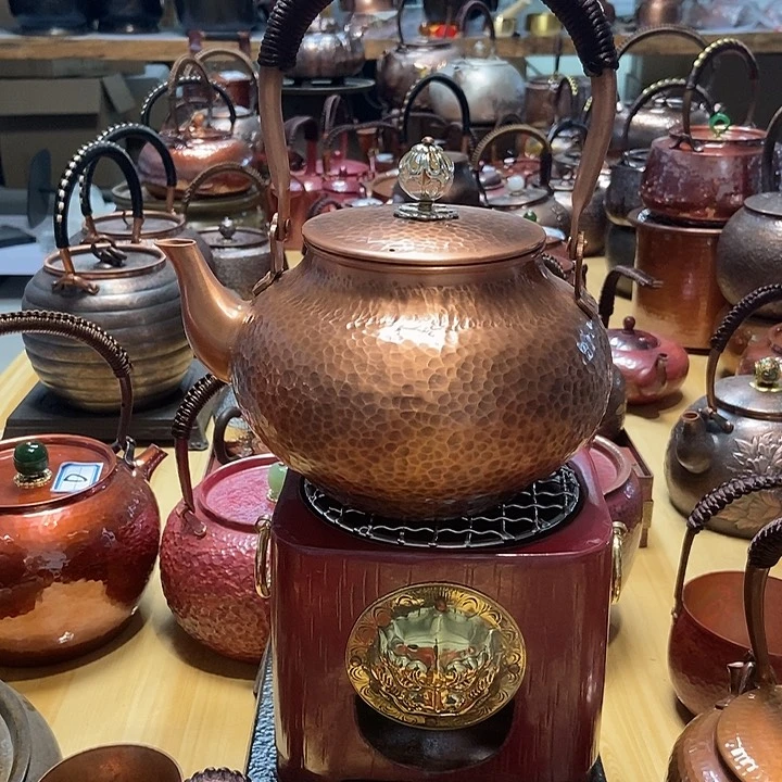 纯手工制作一铜壶制作