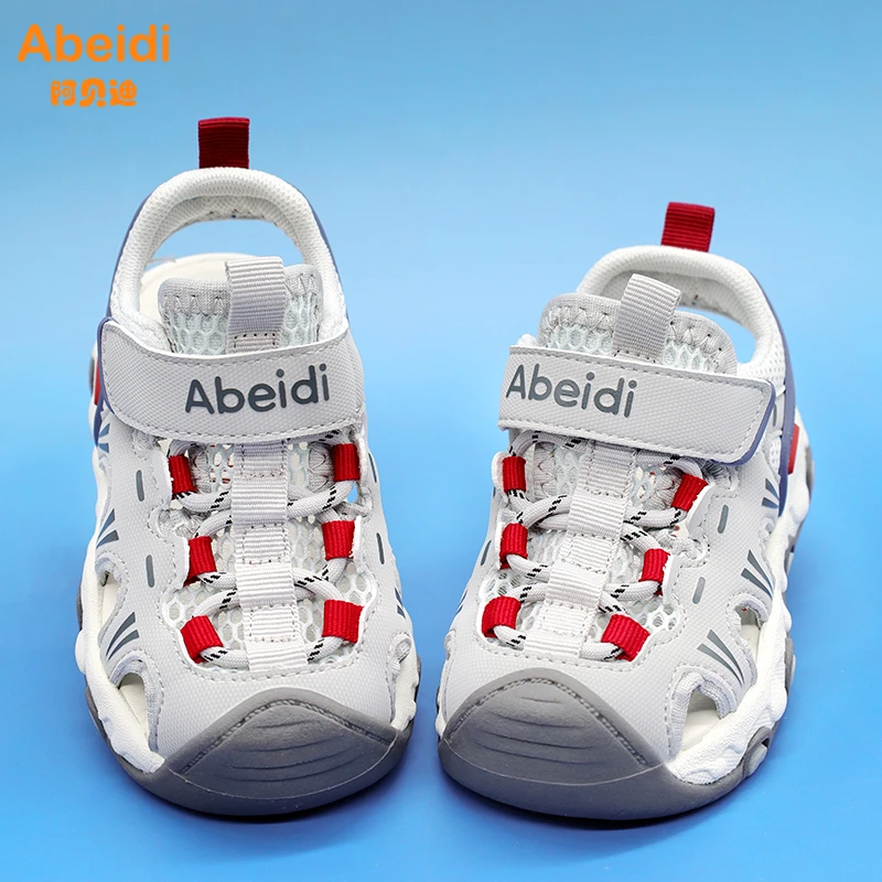 阿贝迪儿童春秋新款透气软底防滑网面机能学步鞋小童婴幼童运动鞋
