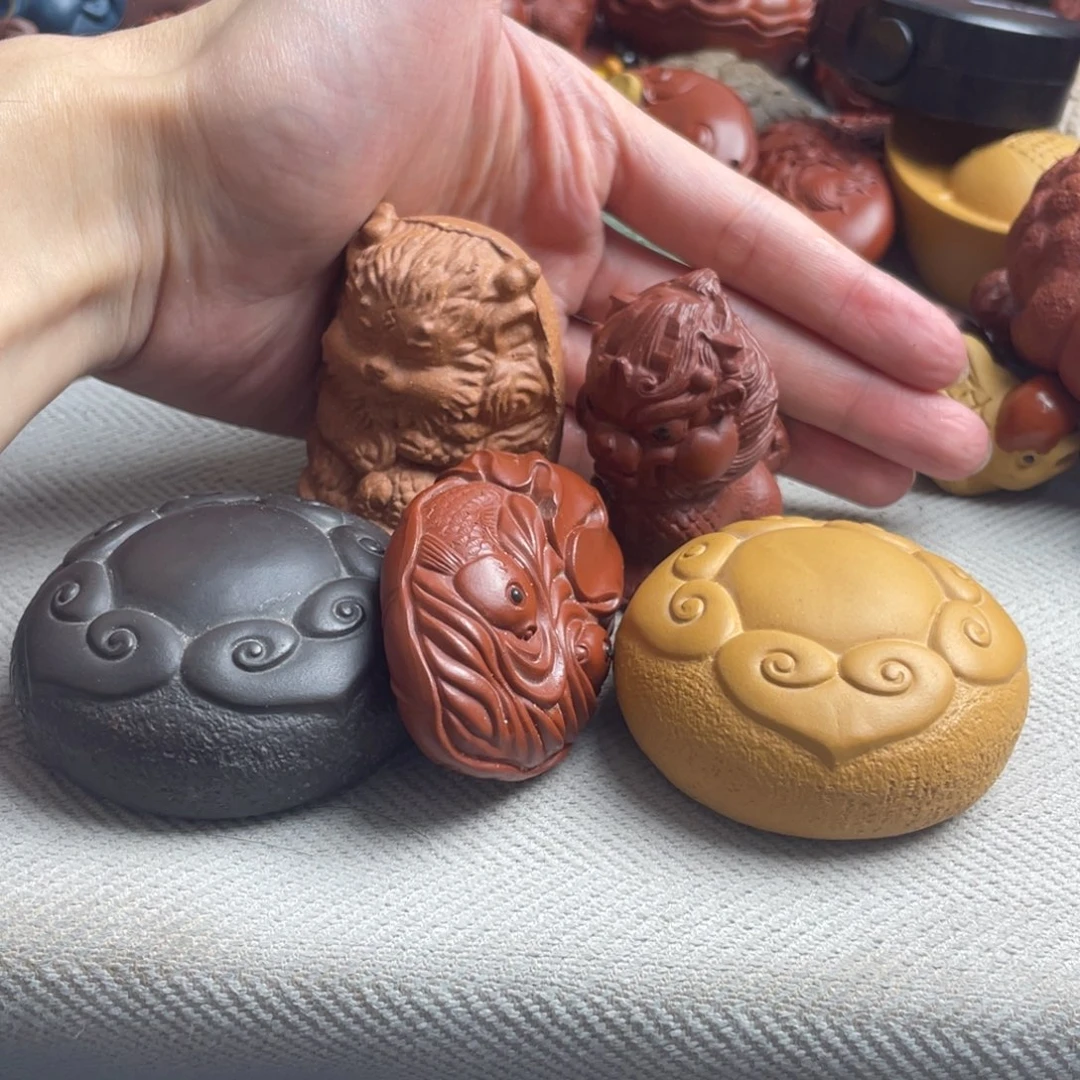 紫砂茶宠一****魂紫砂瑕疵