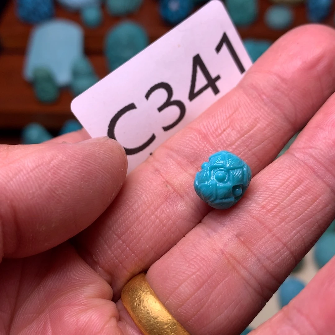 未镶嵌绿松石珠宝奇石