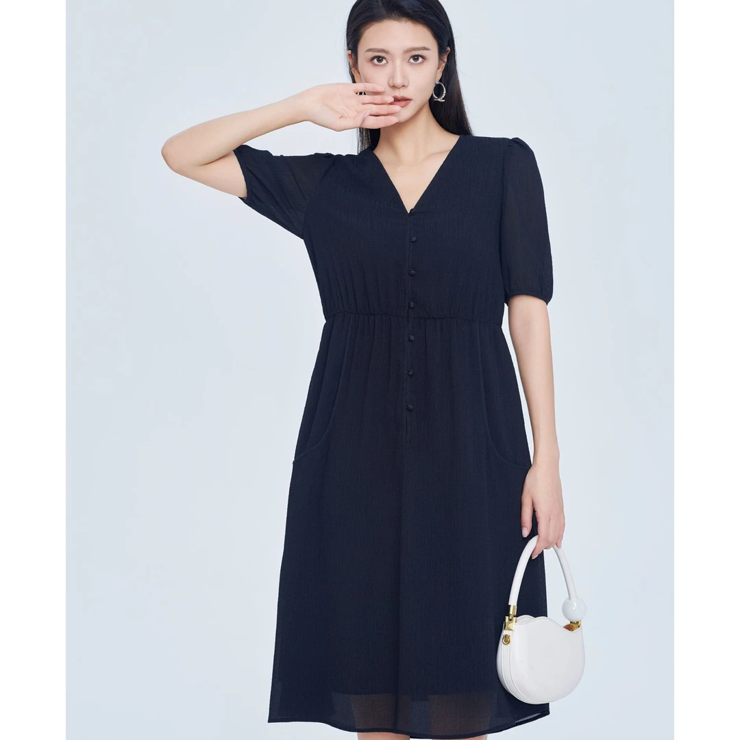 【粉丝专享】FINITY 连衣裙时尚优雅修身气质 F20XC9152L