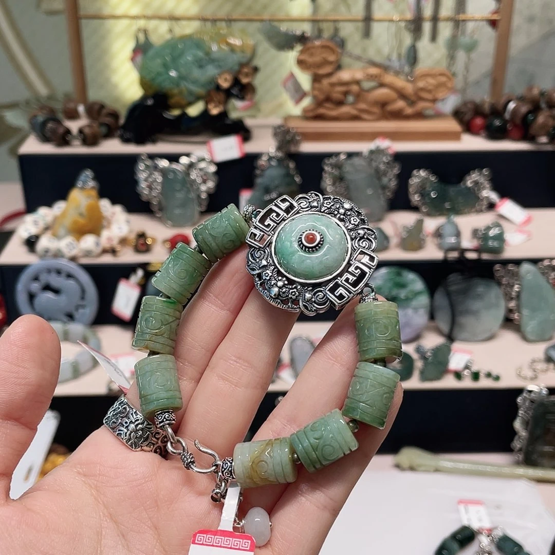 足银复古纯银手链