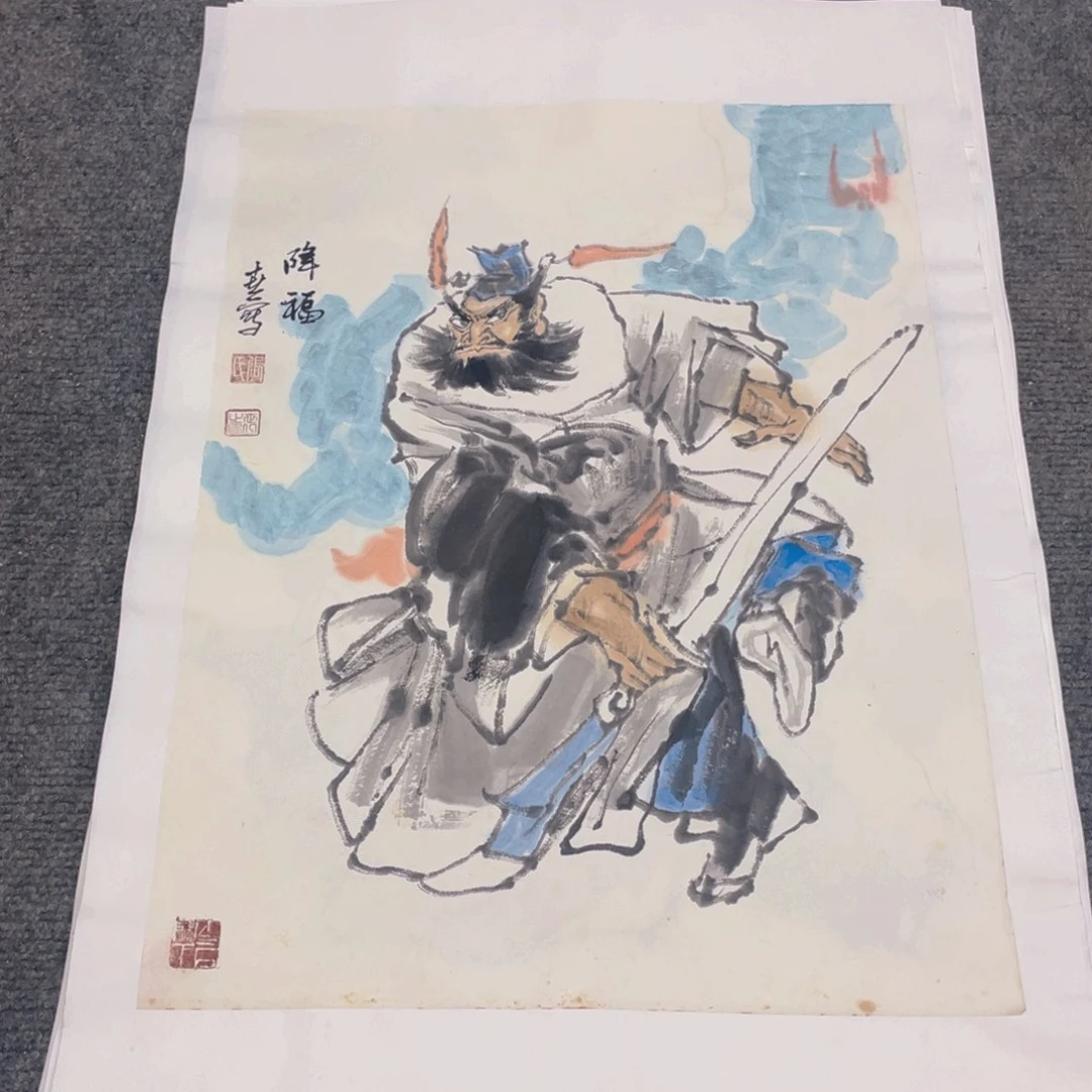 国画1.4平尺纯手绘国画作品