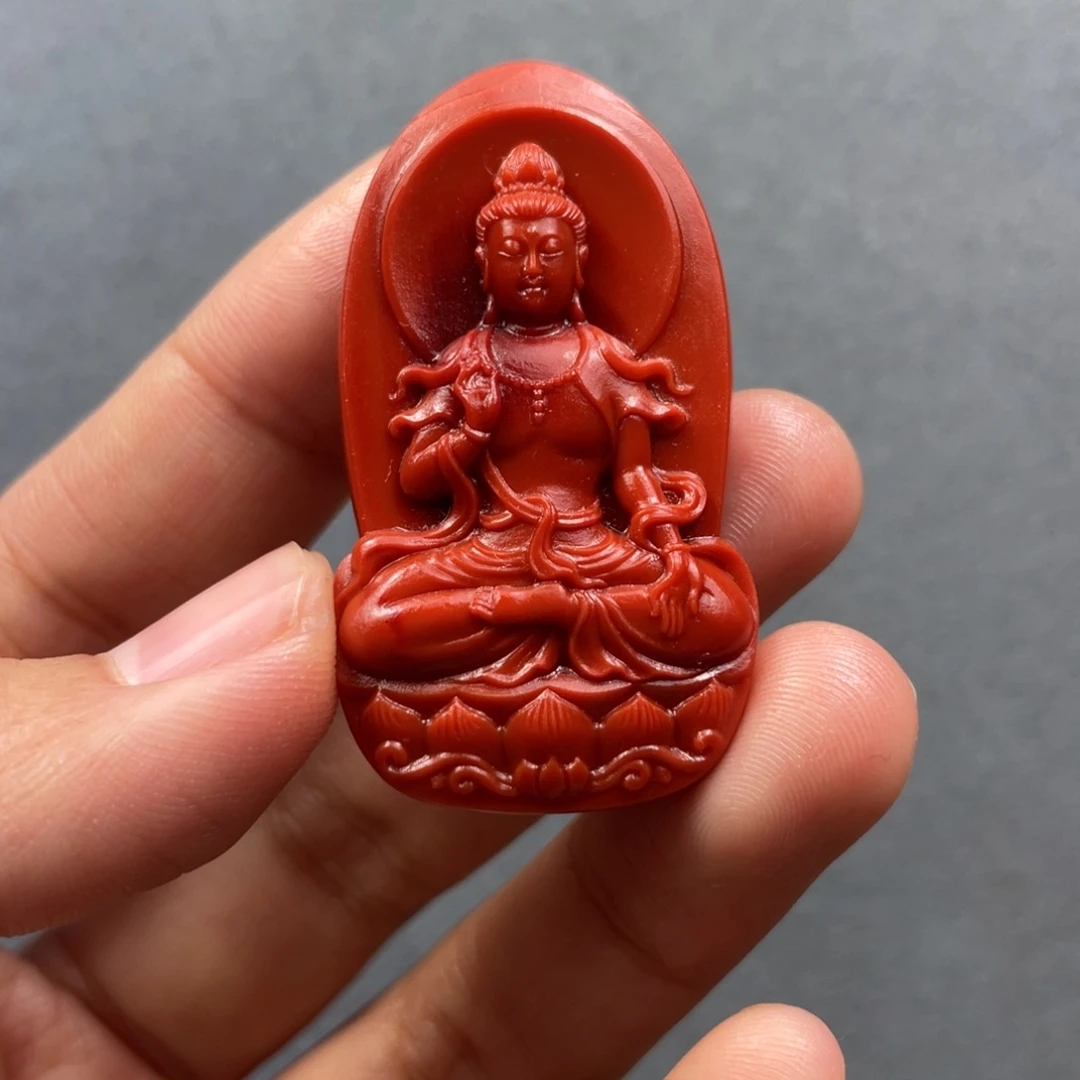 南红玛瑙未镶嵌配饰观音