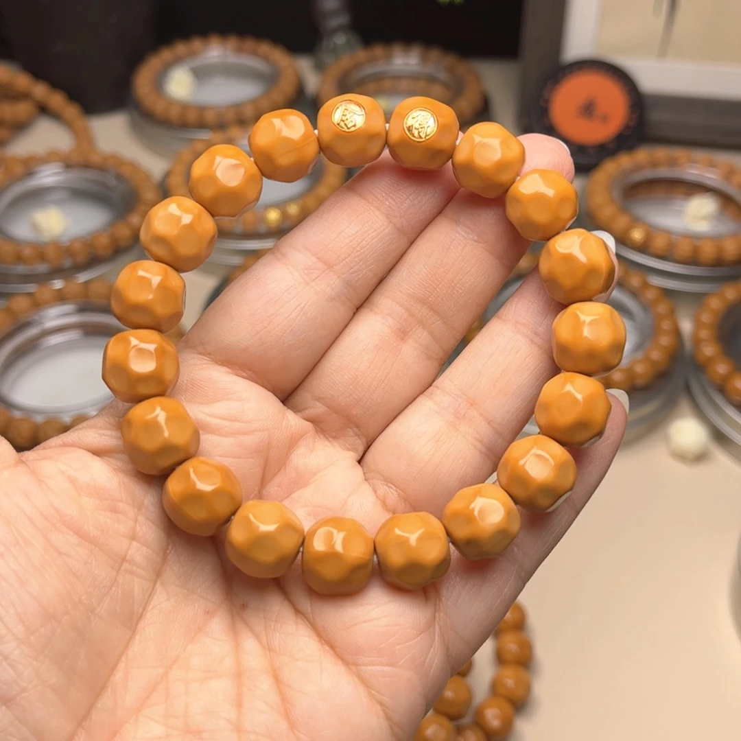 猴头核桃手串无暇奶酪双标