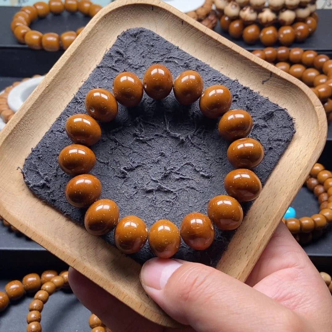 紫金鼠手串16mm精品纯手工算盘