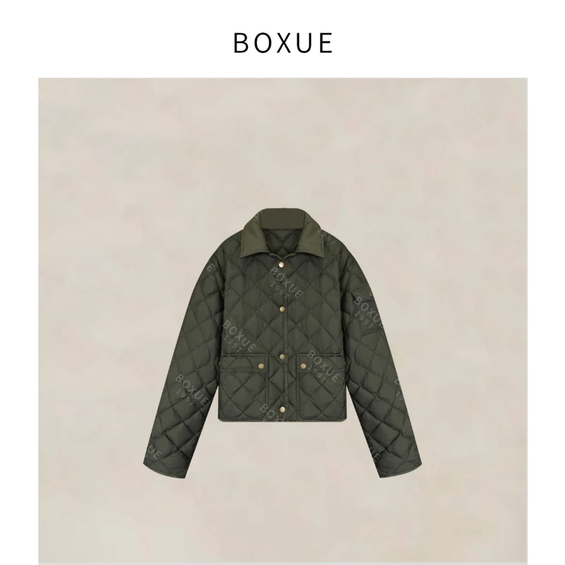BOXUE“小木屋”2025冬季高级感90鸭绒羽绒服 外套#250918W5031