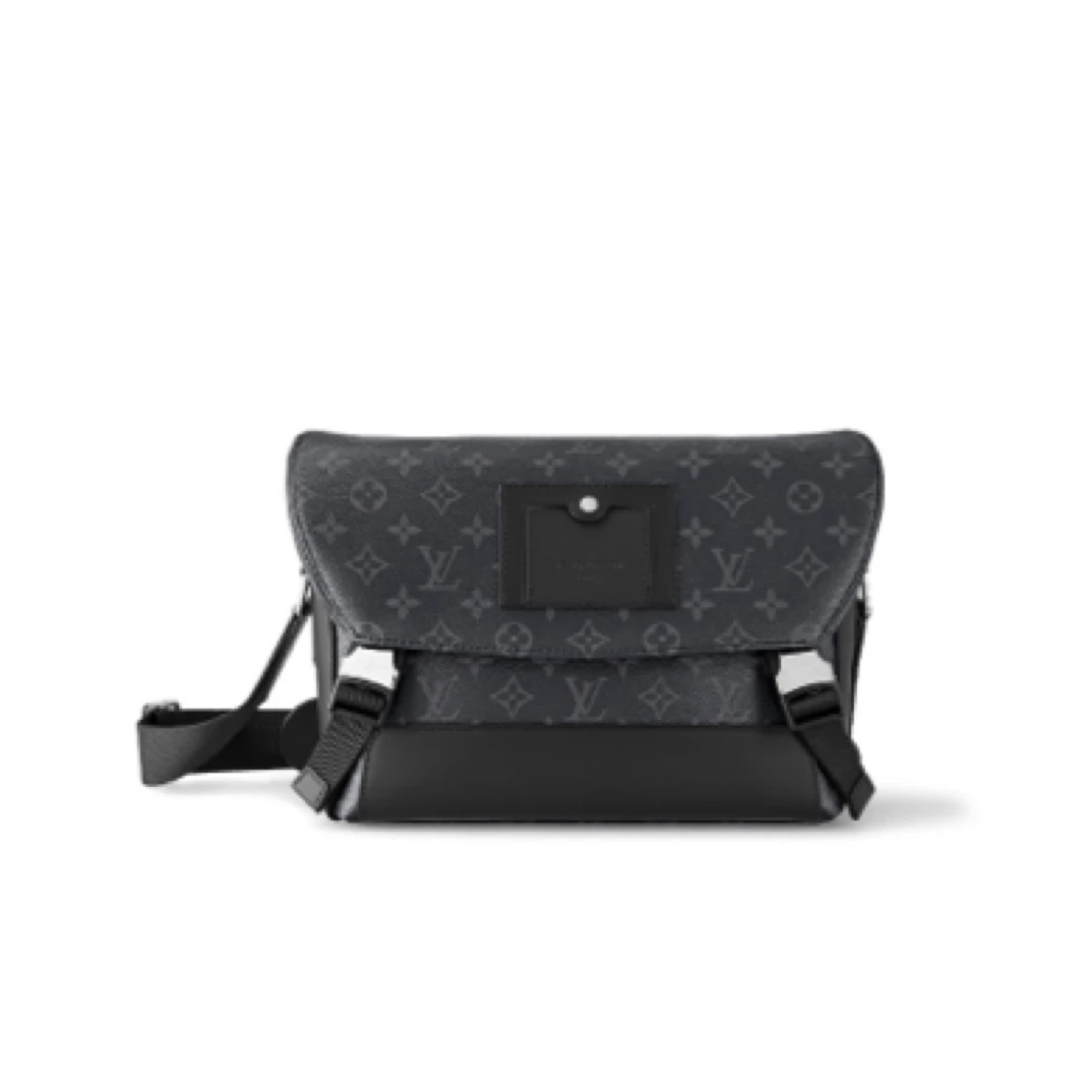 99新 LouisVuitton/路易威登 黑武士 邮差包/JW2501