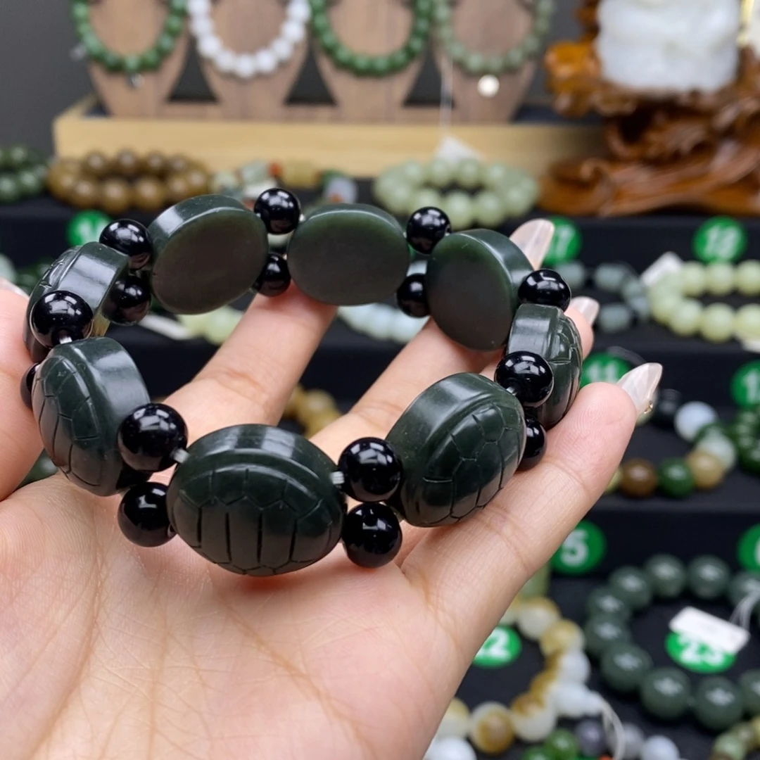 和田玉手链未镶嵌