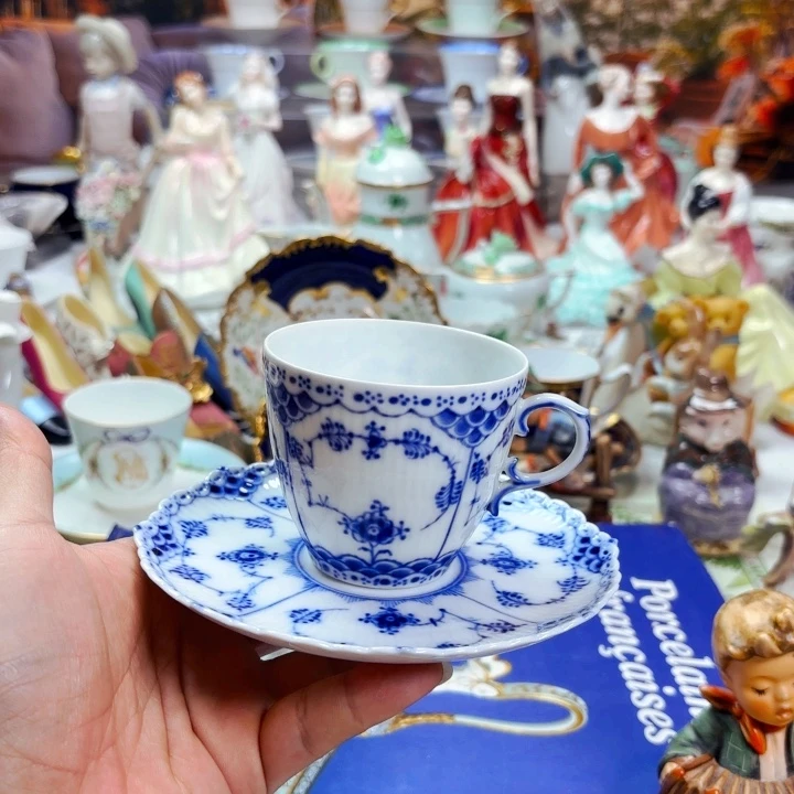 瓷片欧洲中古瓷器编号42