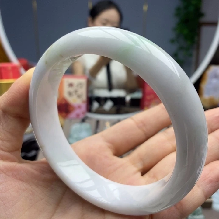 翡翠手镯未镶嵌手镯142-58.5