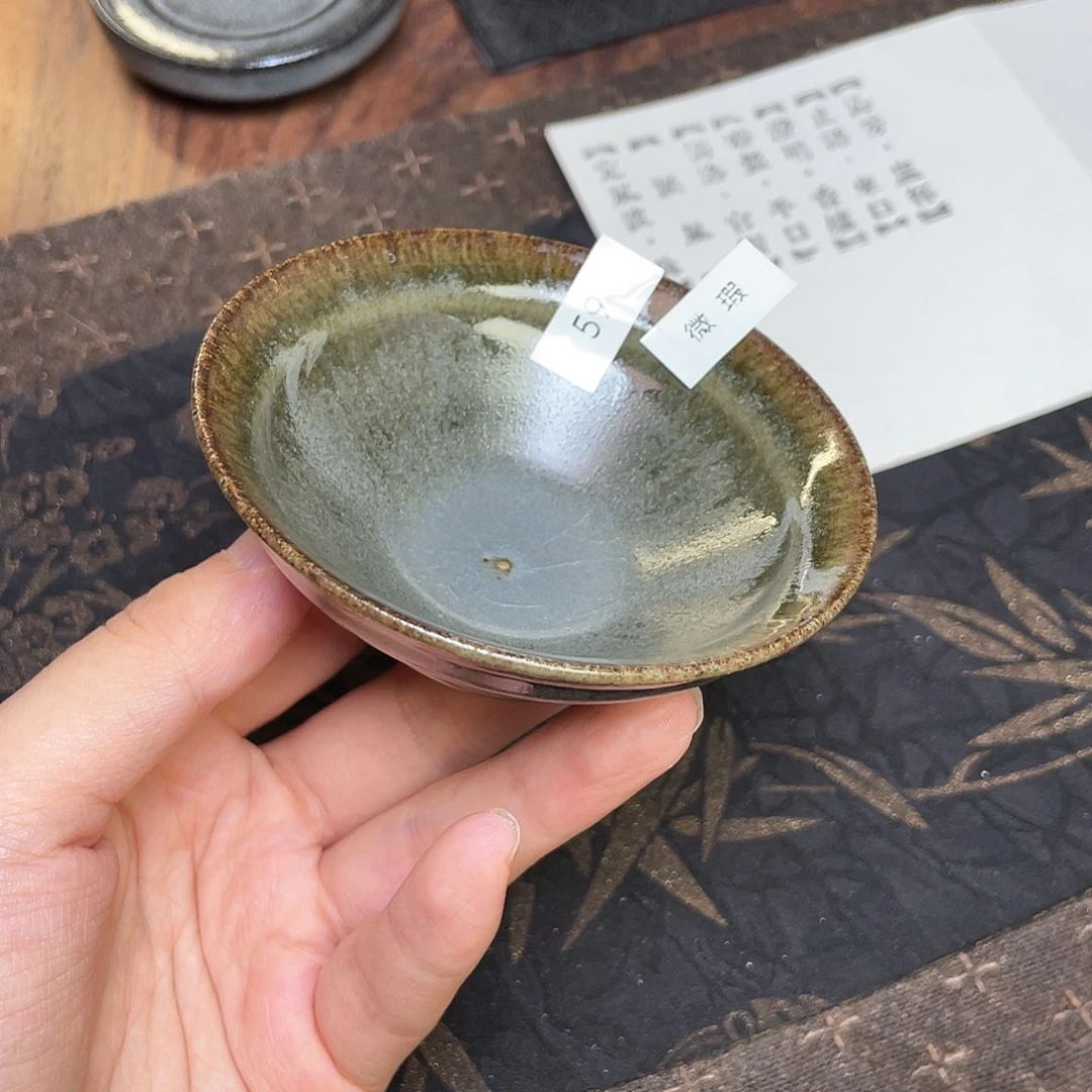 茶盏59 福临号建盏柴烧微瑕