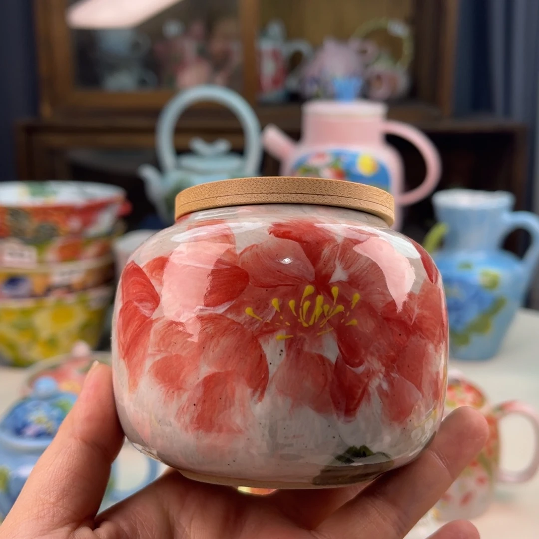 景德镇手工手绘陶瓷茶具