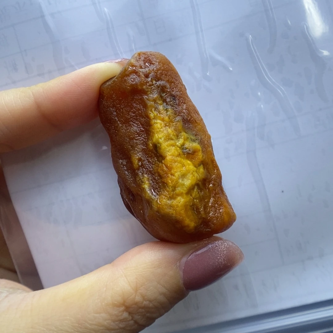 未镶嵌定制蜜蜡郎