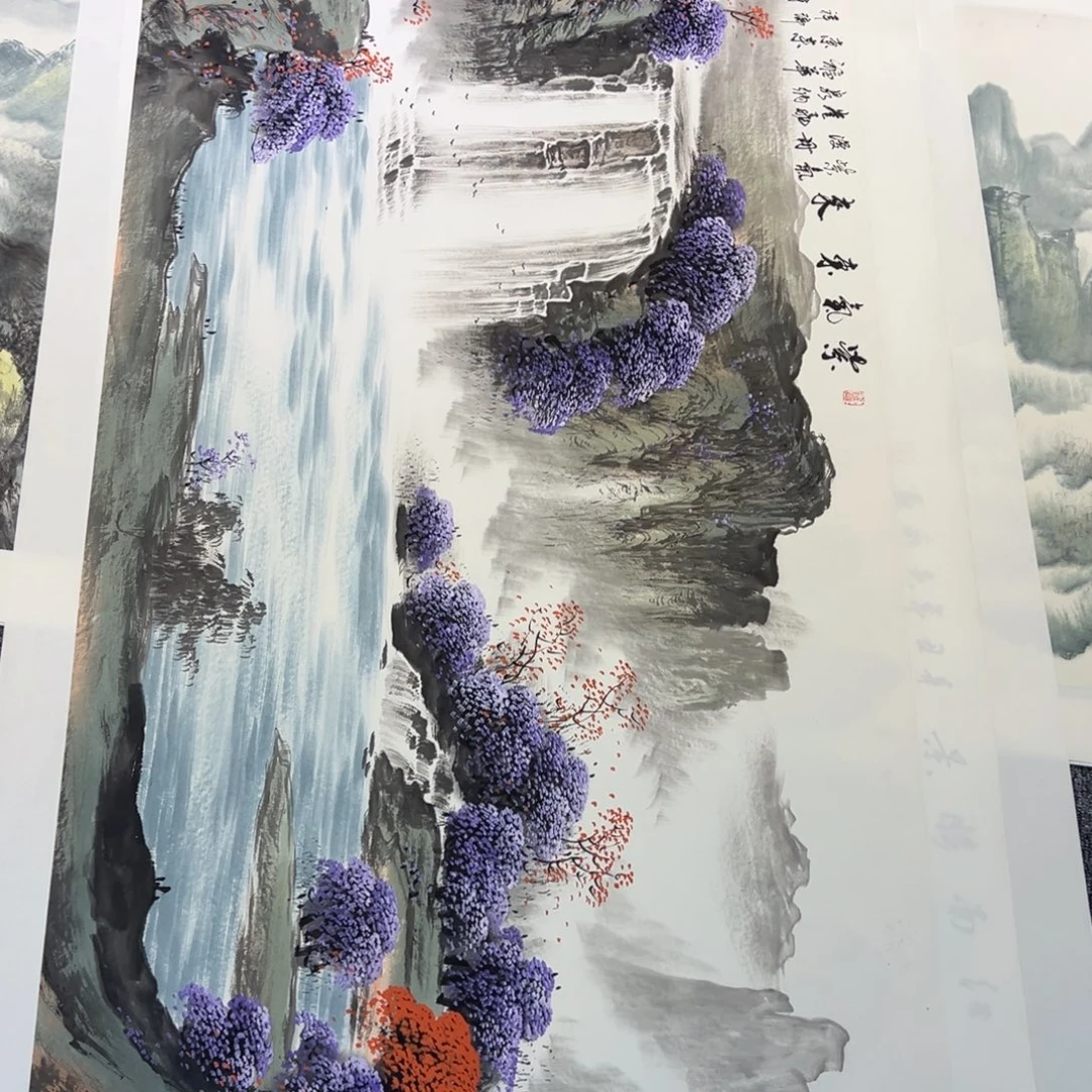 手绘作品全场放漏