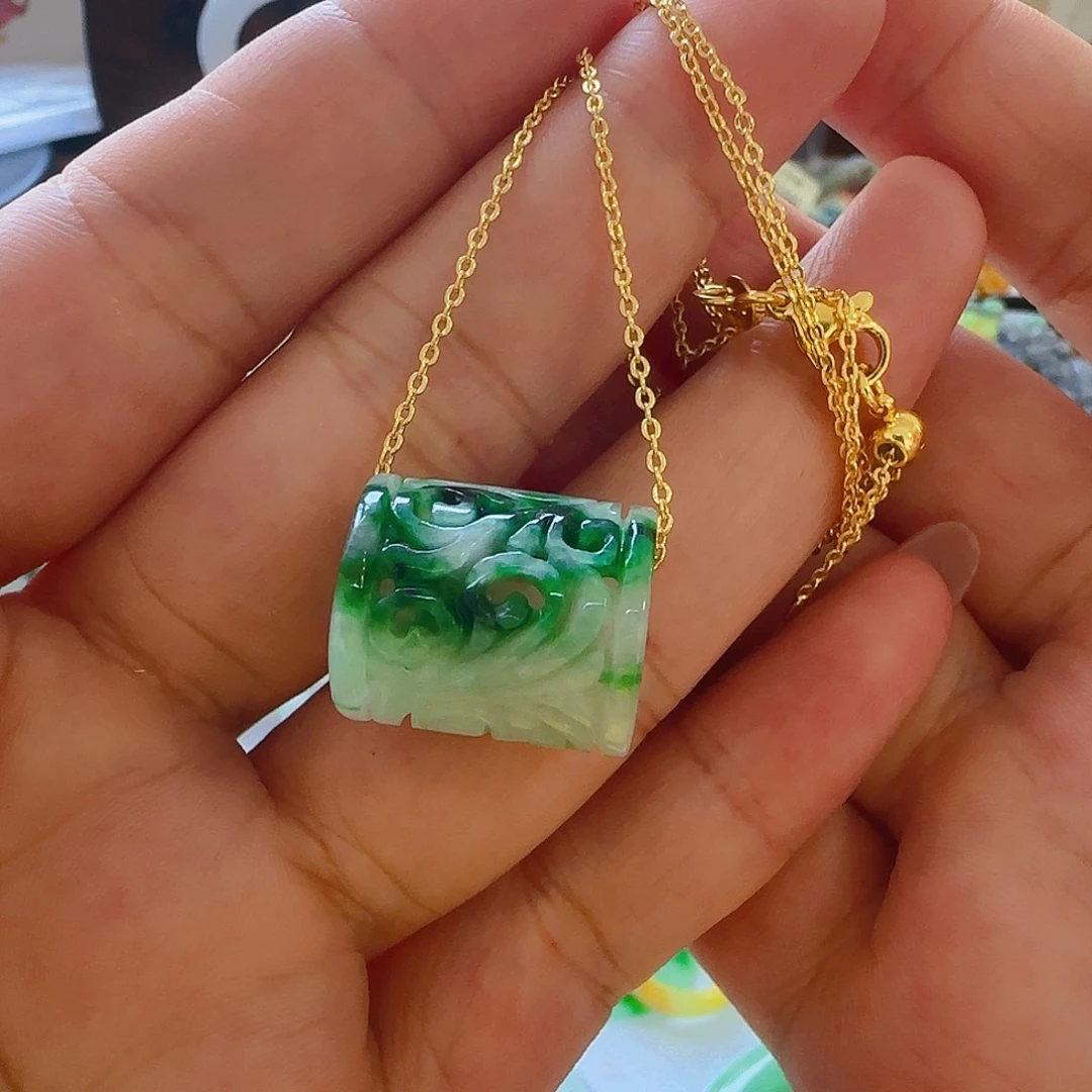 范***姐翡翠未镶嵌手镯翡翠260