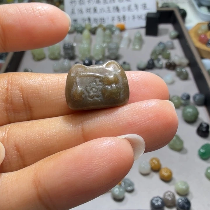 未镶嵌和田玉珠宝半成品