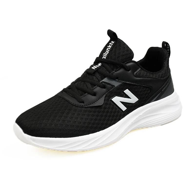 男透气跑步鞋男士轻便休闲运动鞋舒适时尚春季夏季跑鞋男鞋网面