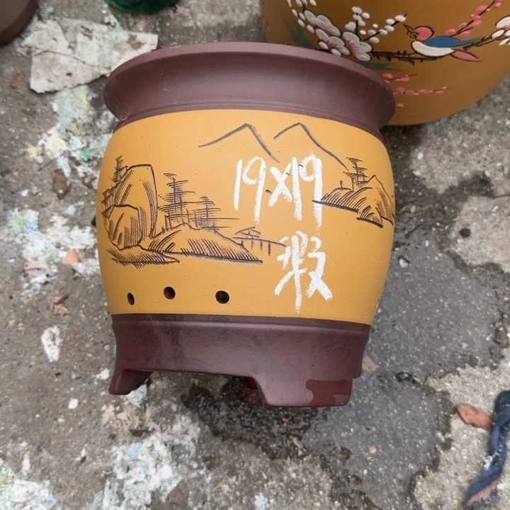 紫砂花盆特价清仓