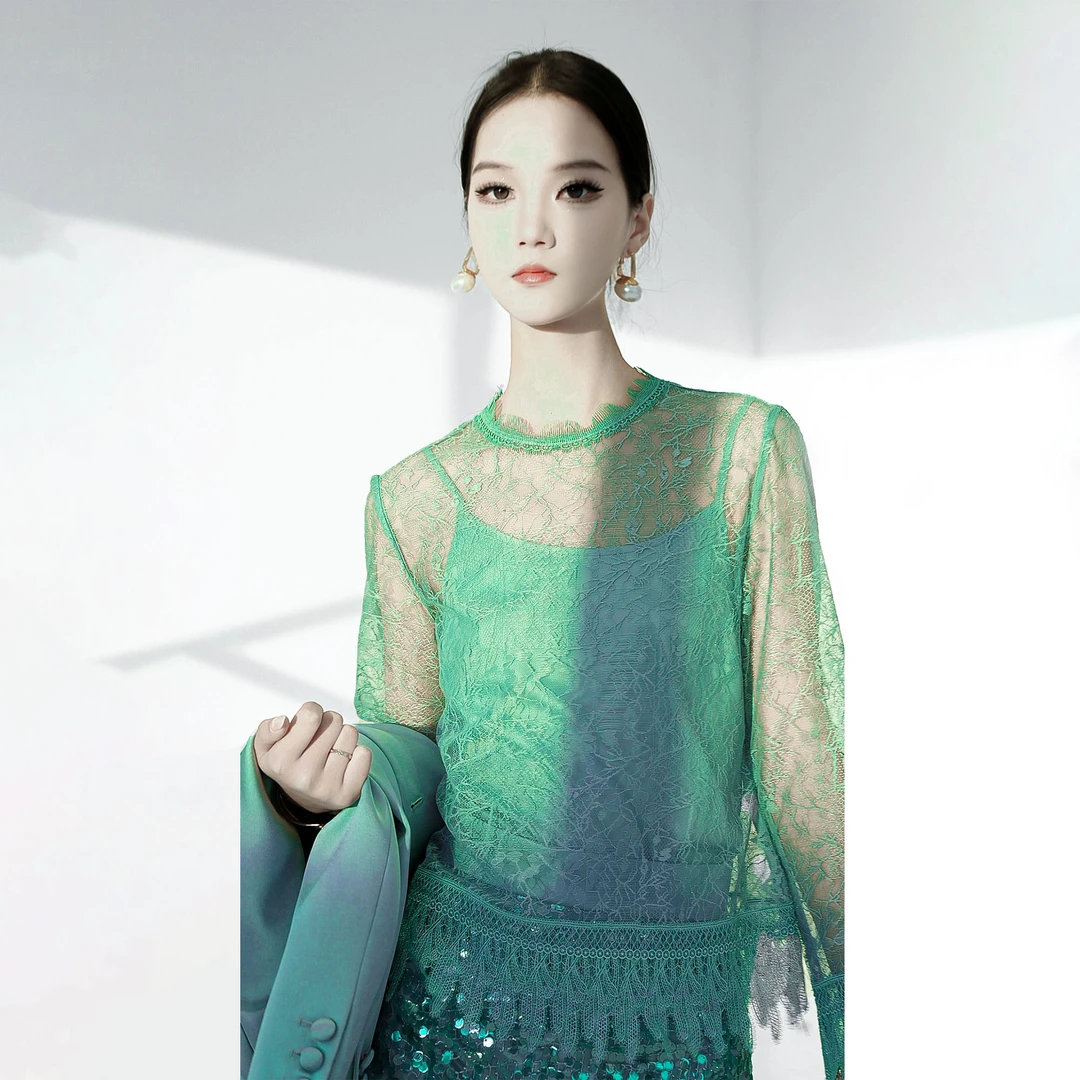 XIANPIN鲜品【蒂芙尼蓝】蕾丝