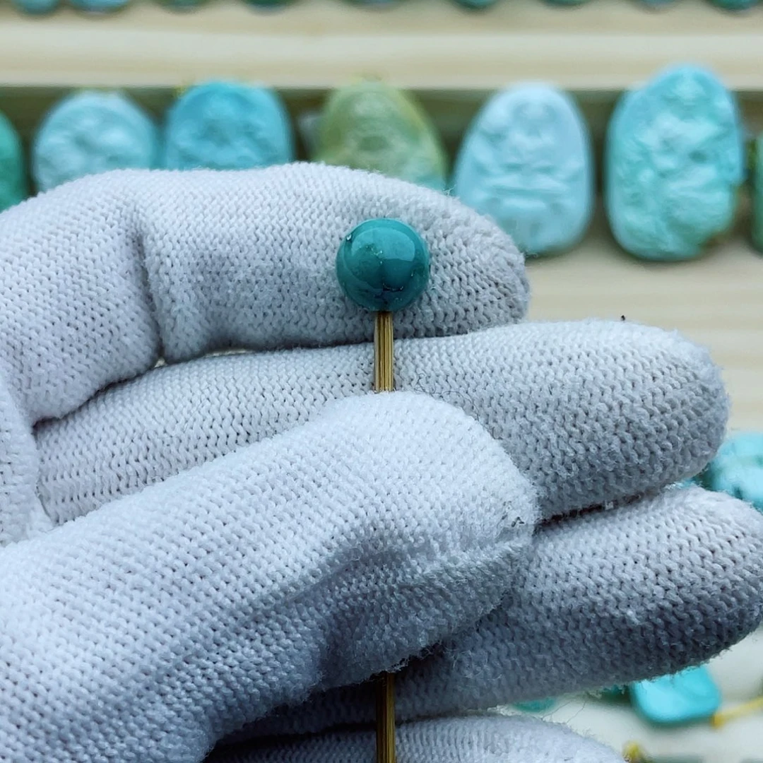 未镶嵌绿松石珠宝奇石