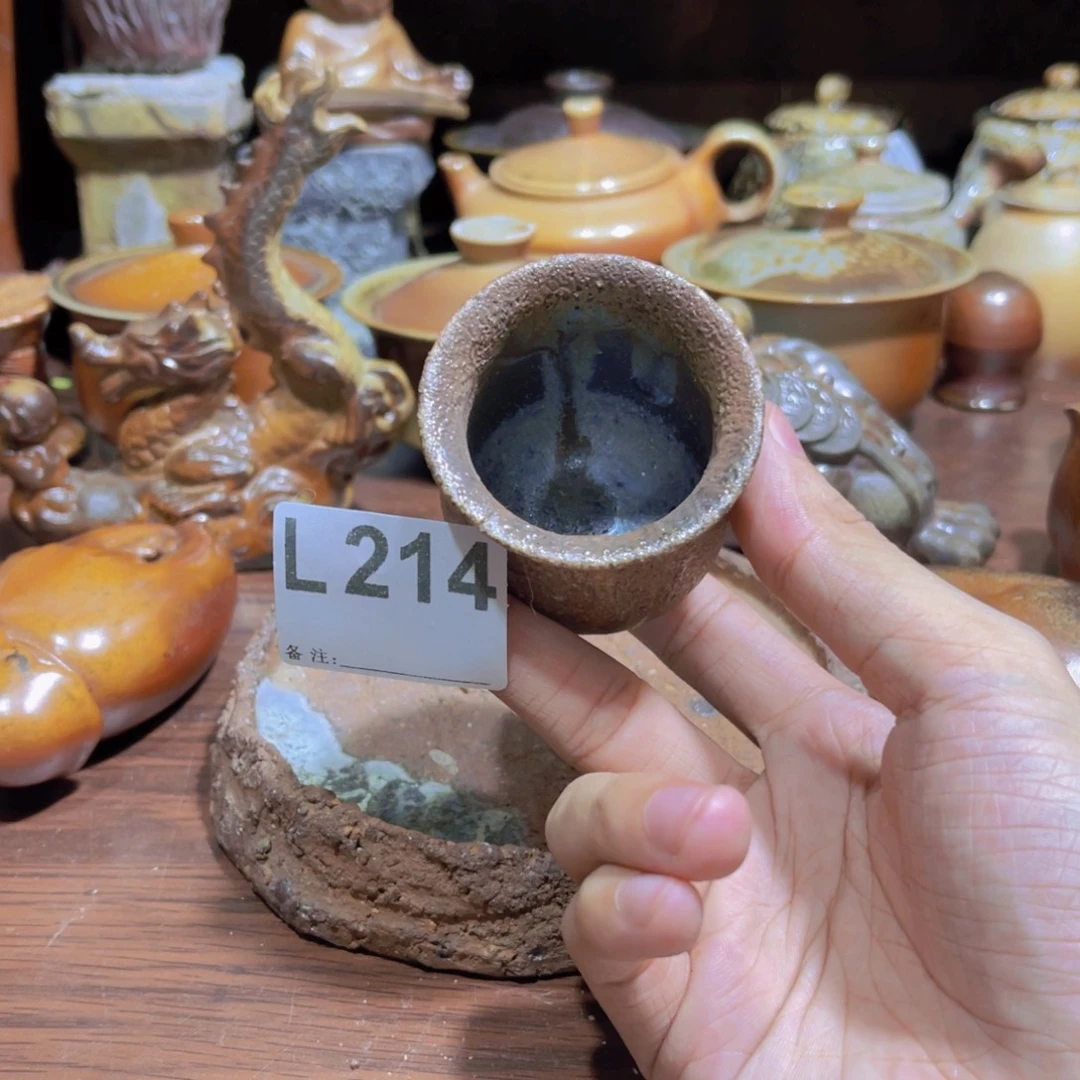 纯手工制作柴烧纯手工制作柴烧杯214