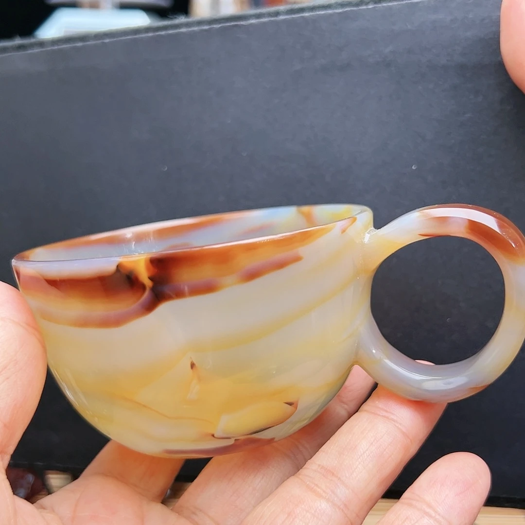 未镶嵌玛瑙/玉髓珠宝半成品