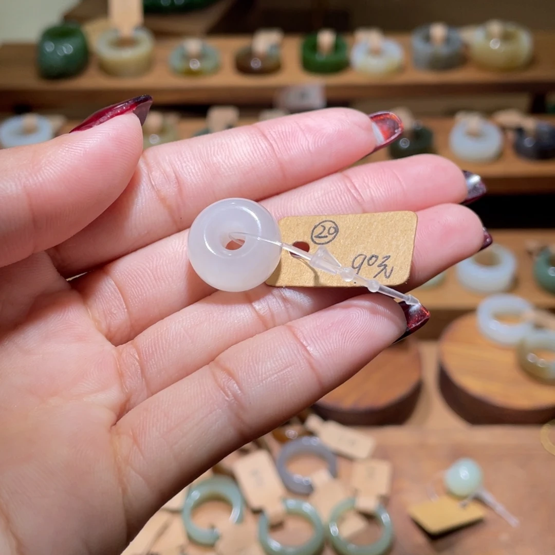 和田玉颈饰未镶嵌熹****～20