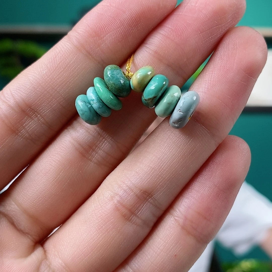 未镶嵌绿松石珠宝奇石