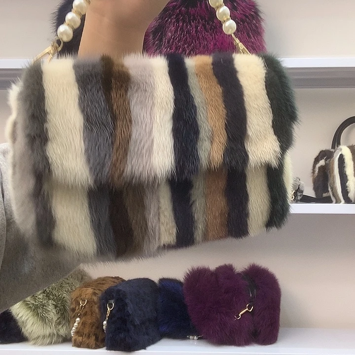 水貂毛法棍包手提129